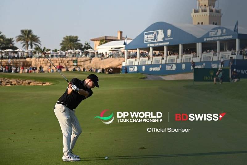 BDSwiss thông báo tài trợ cho Giải vô địch DP World Tour
