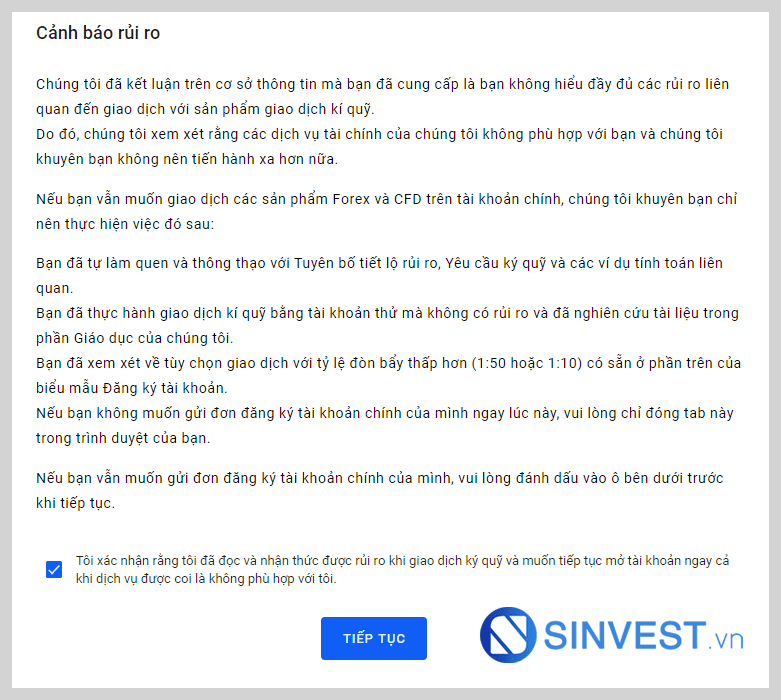 Hướng dẫn mở tài khoản forex