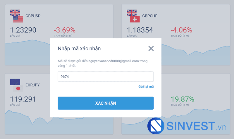 Hướng dẫn đăng ký mở và xác minh tài khoản sàn LiteForex
