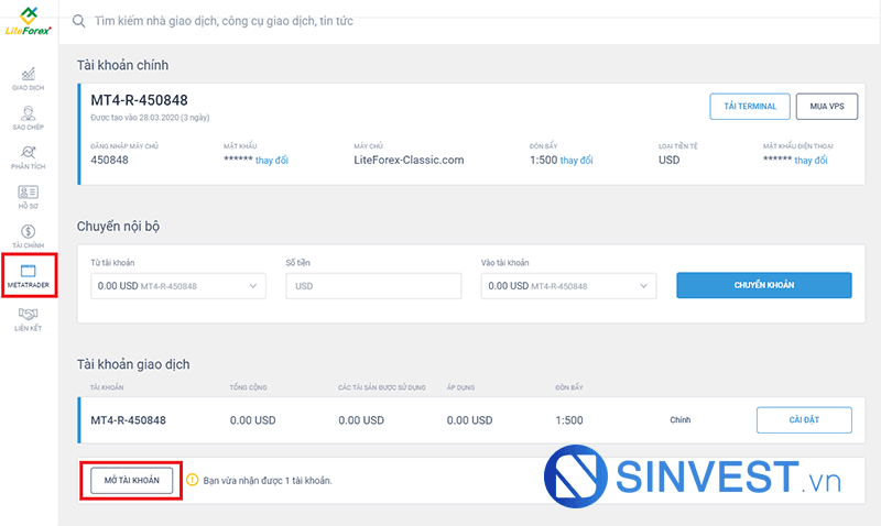 Hướng dẫn đăng ký mở và xác minh tài khoản sàn LiteForex