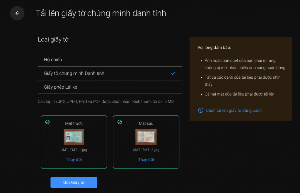 Xác minh danh tính