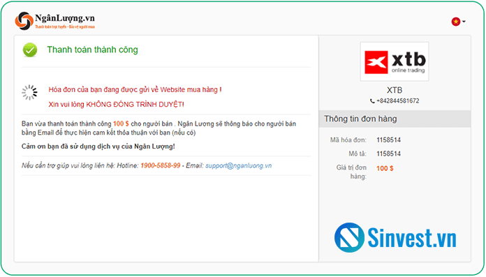 Hướng dẫn nạp tiền sàn XTB
