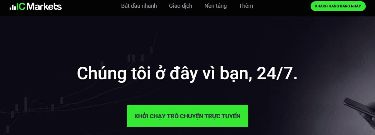 Liên hệ sàn ICMarkets