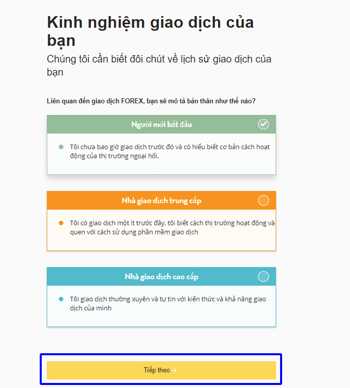 Kinh nghiệm giao dịch Hướng dẫn mở tài khoản Axi chi tiết trên máy tính