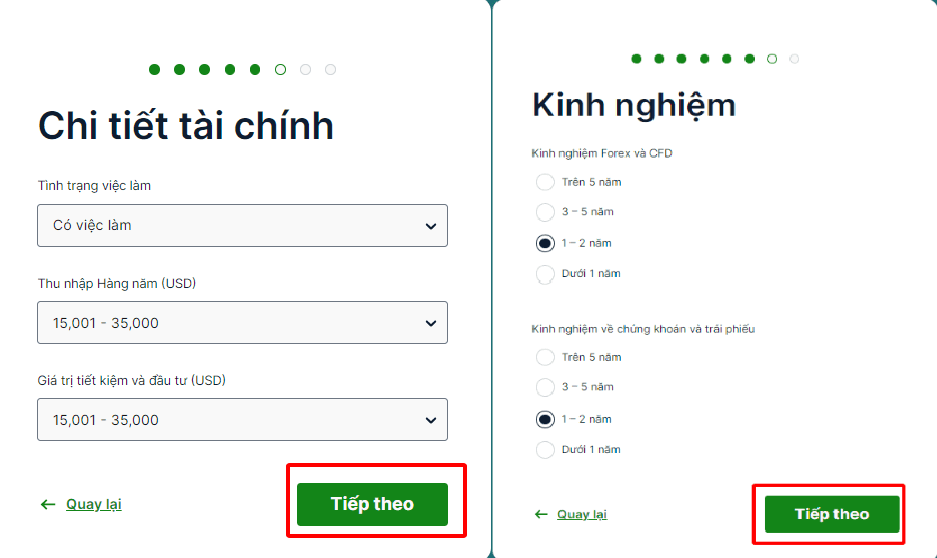 Chi tiết tài chính