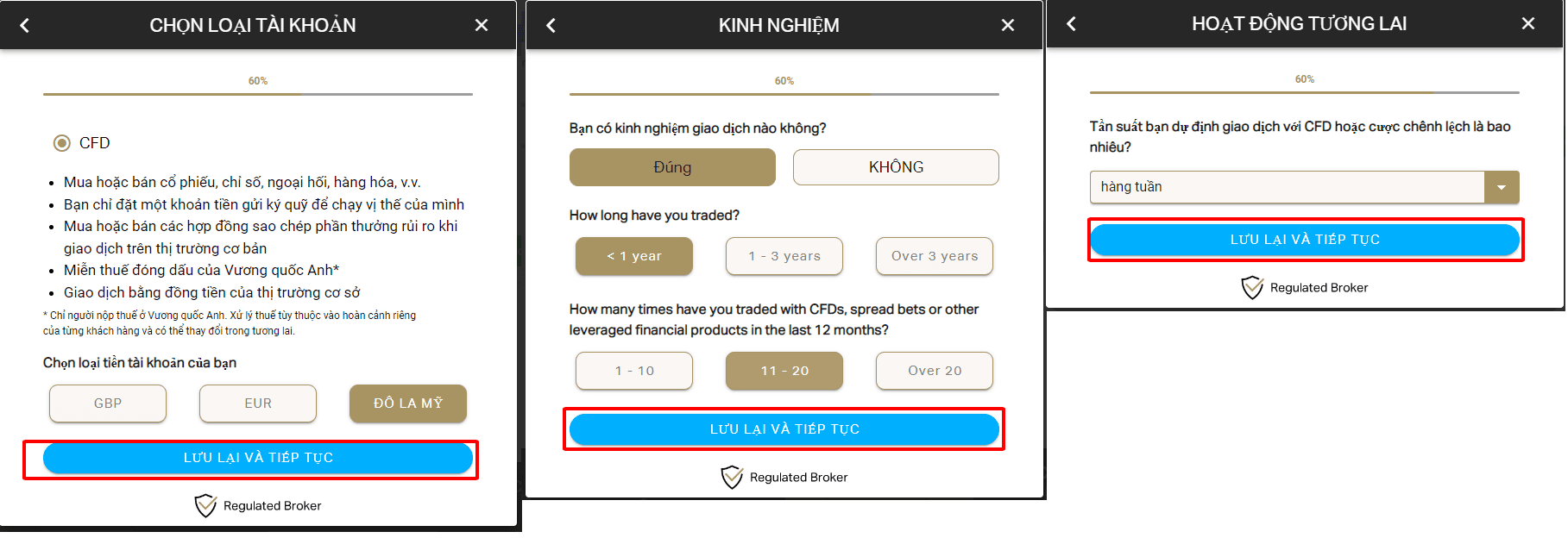Kinh nghiệm giao dịch