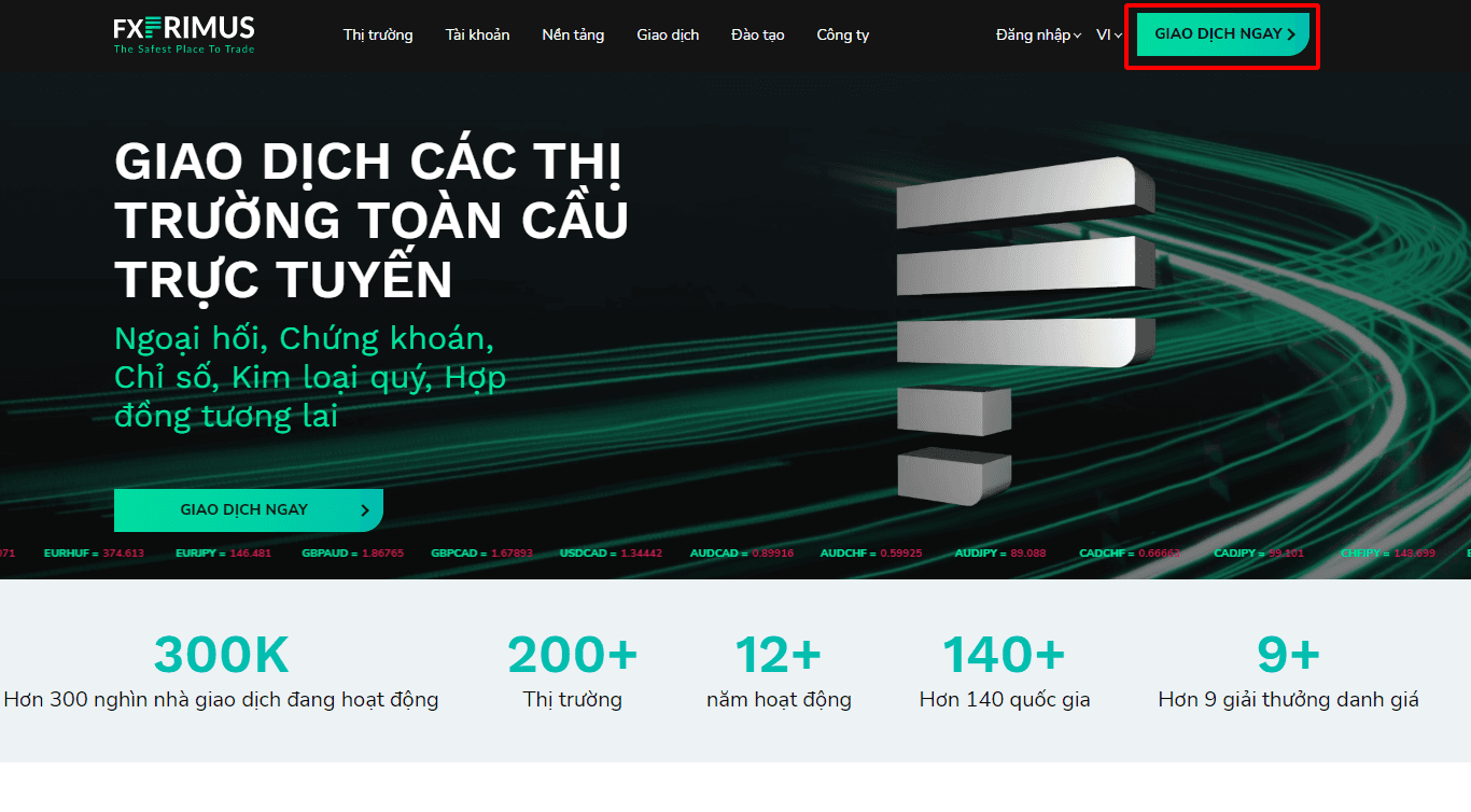Hướng dẫn mở tài khoản FXPrimus chi tiết trên máy tính