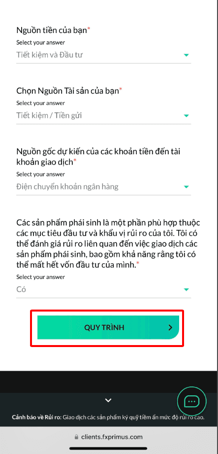 Thông tin tài chính