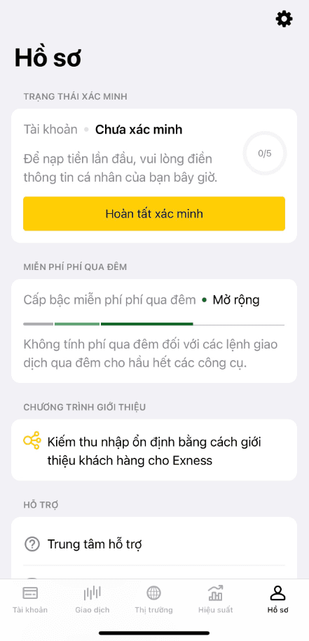Hoàn thiện hồ sơ
