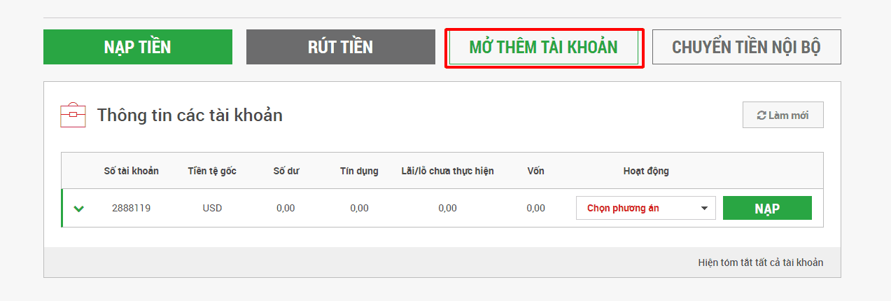 Hướng dẫn mở tài khoản giao dịch mới XM