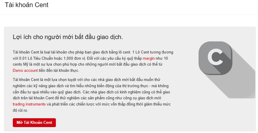 HotForex review: Tài khoản CENT Đánh giá sàn HotForex