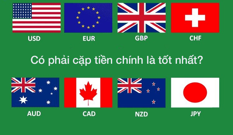 Có phải cặp tiền chính là tốt nhất?