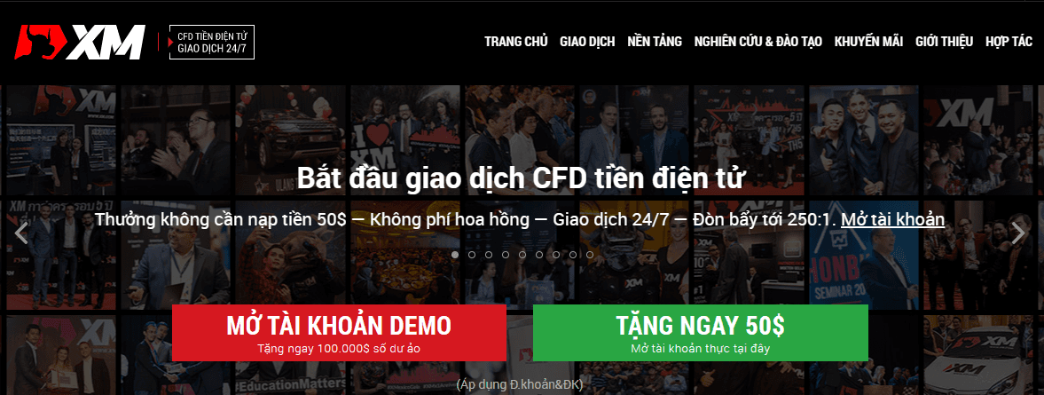 Giới thiệu sàn Forex Bonus Xm