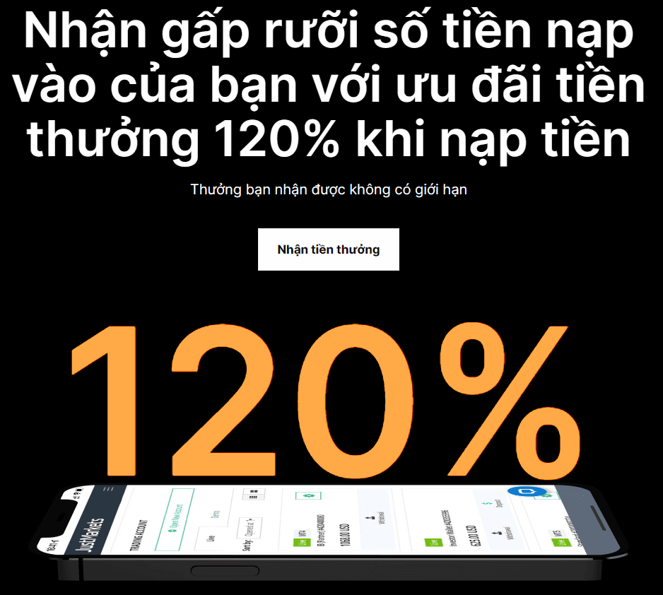 JustMarkets Bonus ký quỹ là gì?