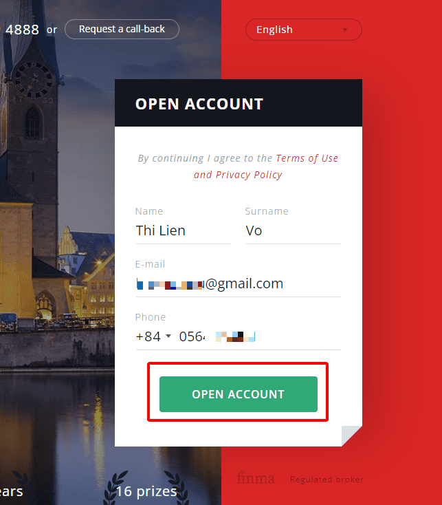 Hướng dẫn mở tài khoản Dukascopy chi tiết