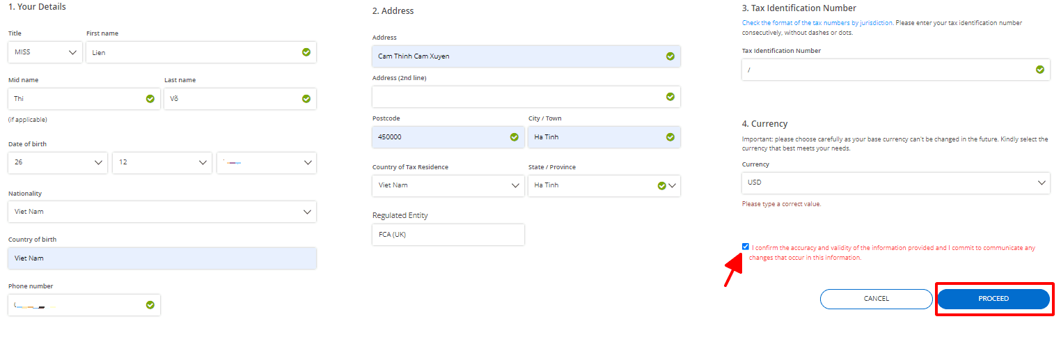 Hướng dẫn mở tài khoản Darwinex