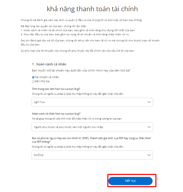 Hướng dẫn mở tài khoản Darwinex
