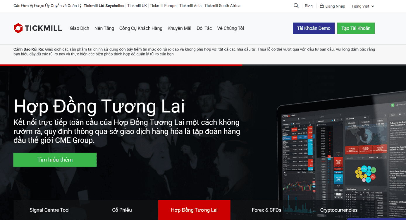 Sàn giao dịch ngoại hối Tickmill