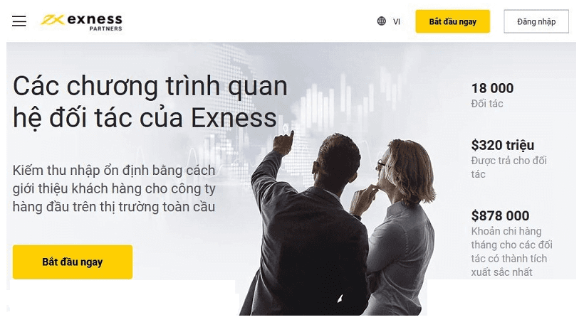 Đối tác sàn Exness