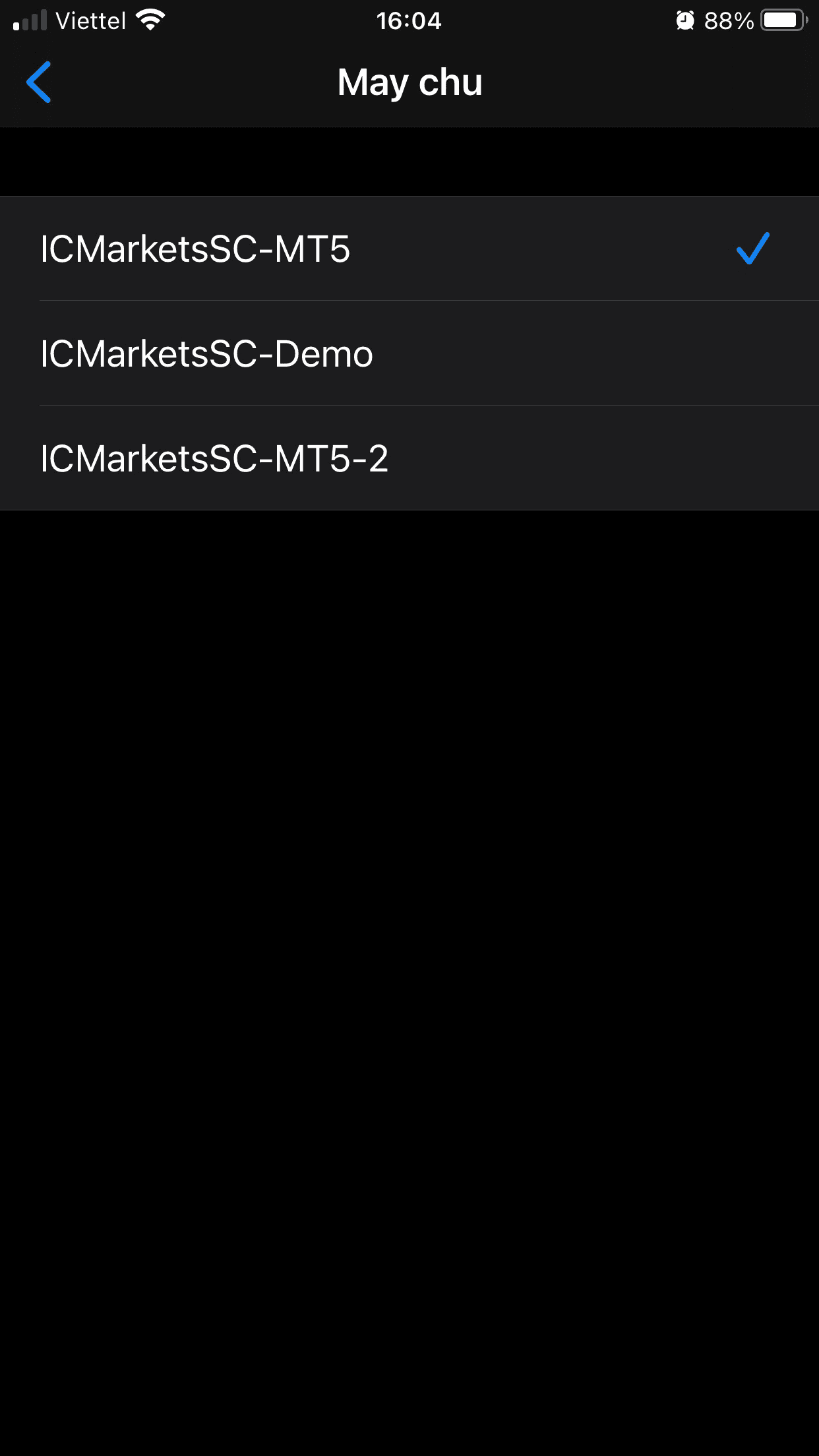 Đăng nhập MT5 ICMarkets