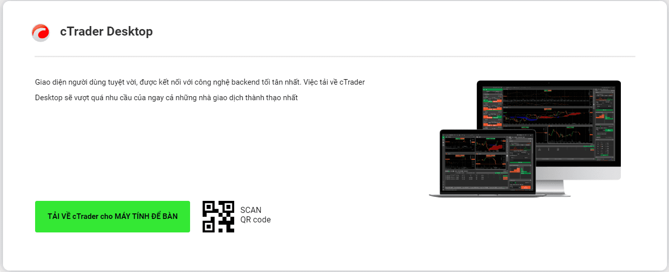 Tải về cTrader ICMarkets
