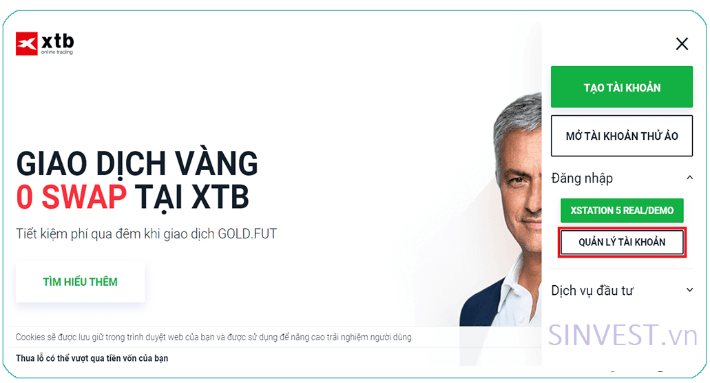 Phí giao dịch sàn XTB – Phí qua đêm (Swap)