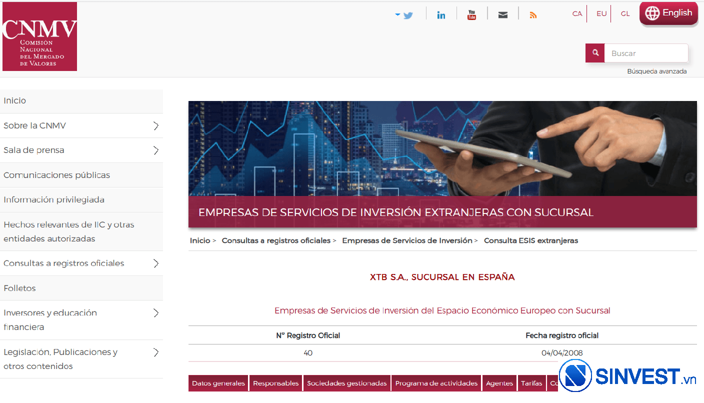 CNMV (Comisión Nacional del Mercado de Valores)