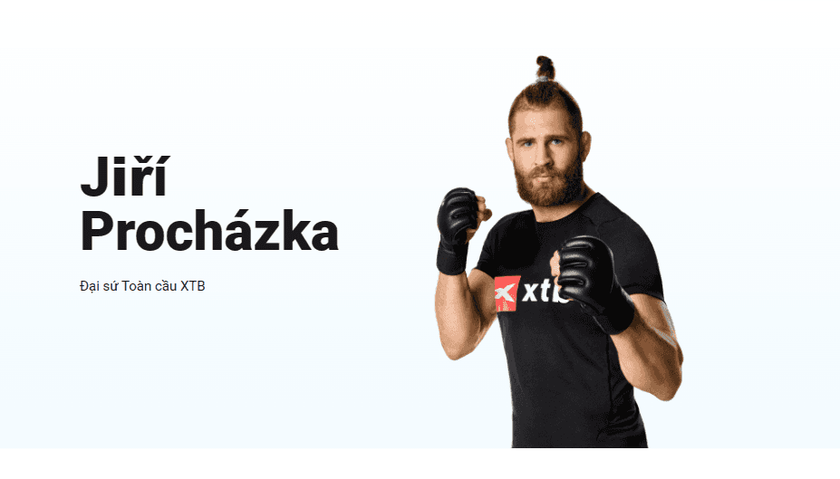 Đại sứ thương hiệu sàn XTB - Jiří Procházka