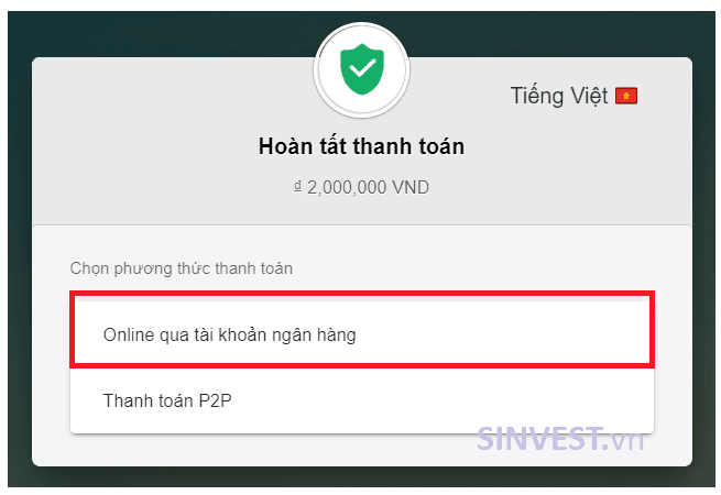Hướng dẫn nạp rút tiền sàn Tickmill