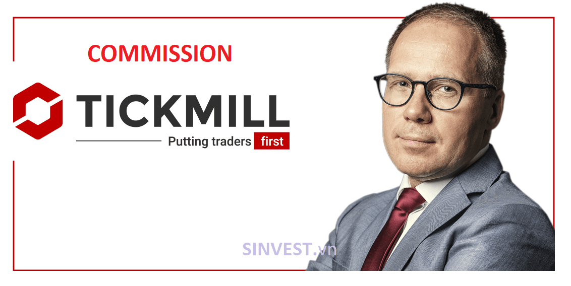 Phí giao dịch sàn Tickmill – Phí commission