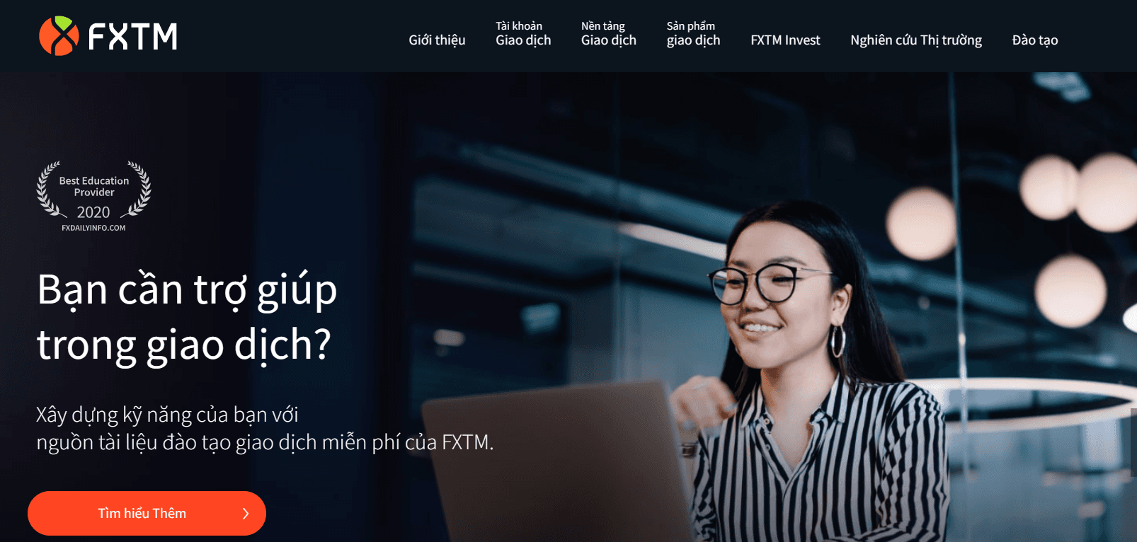 Sàn FXTM - Miễn phí phí qua đêm