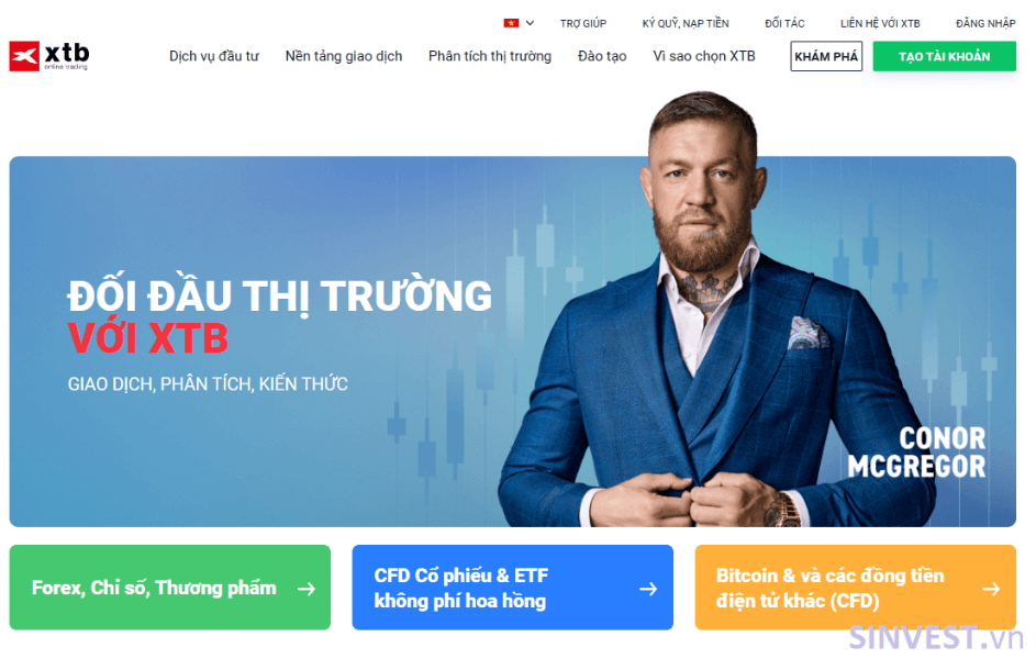 Top 3 sàn Forex ở Anh - Sàn XTB