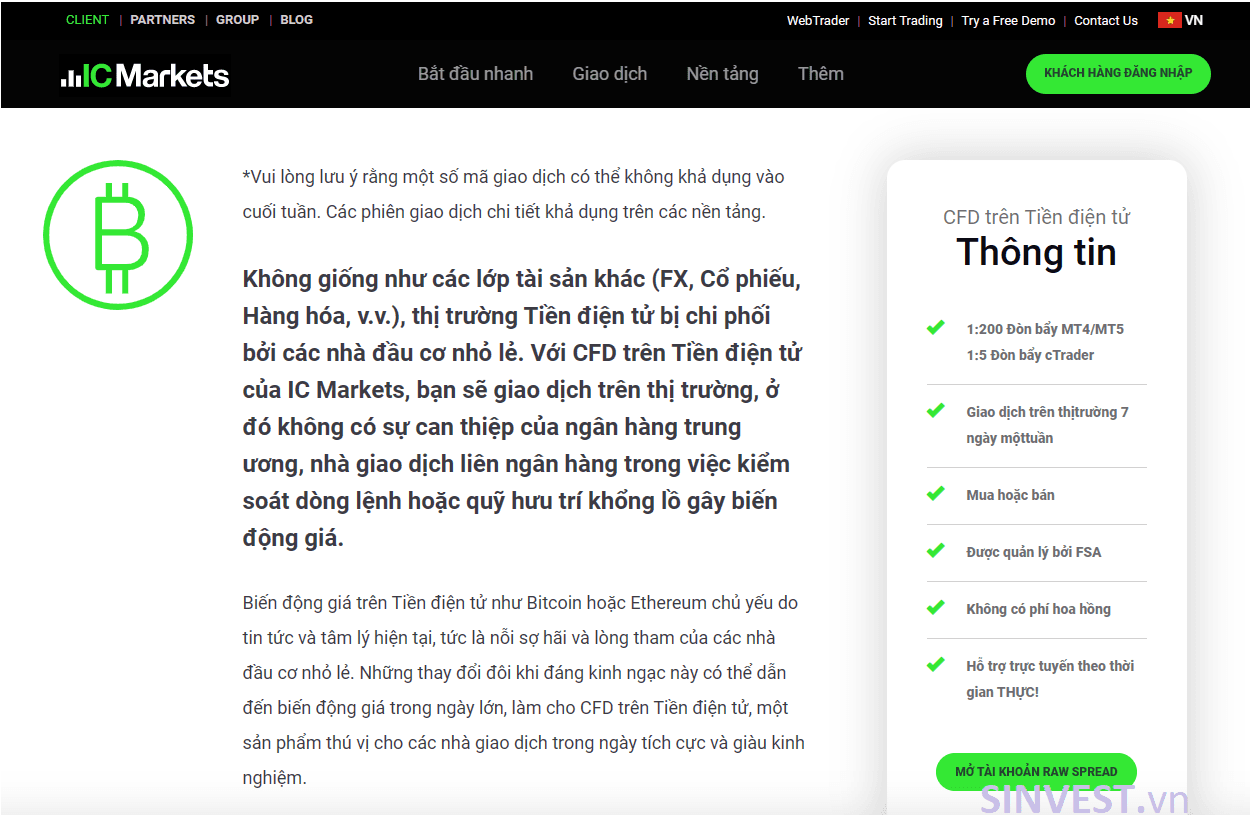 Sàn ICMarkets