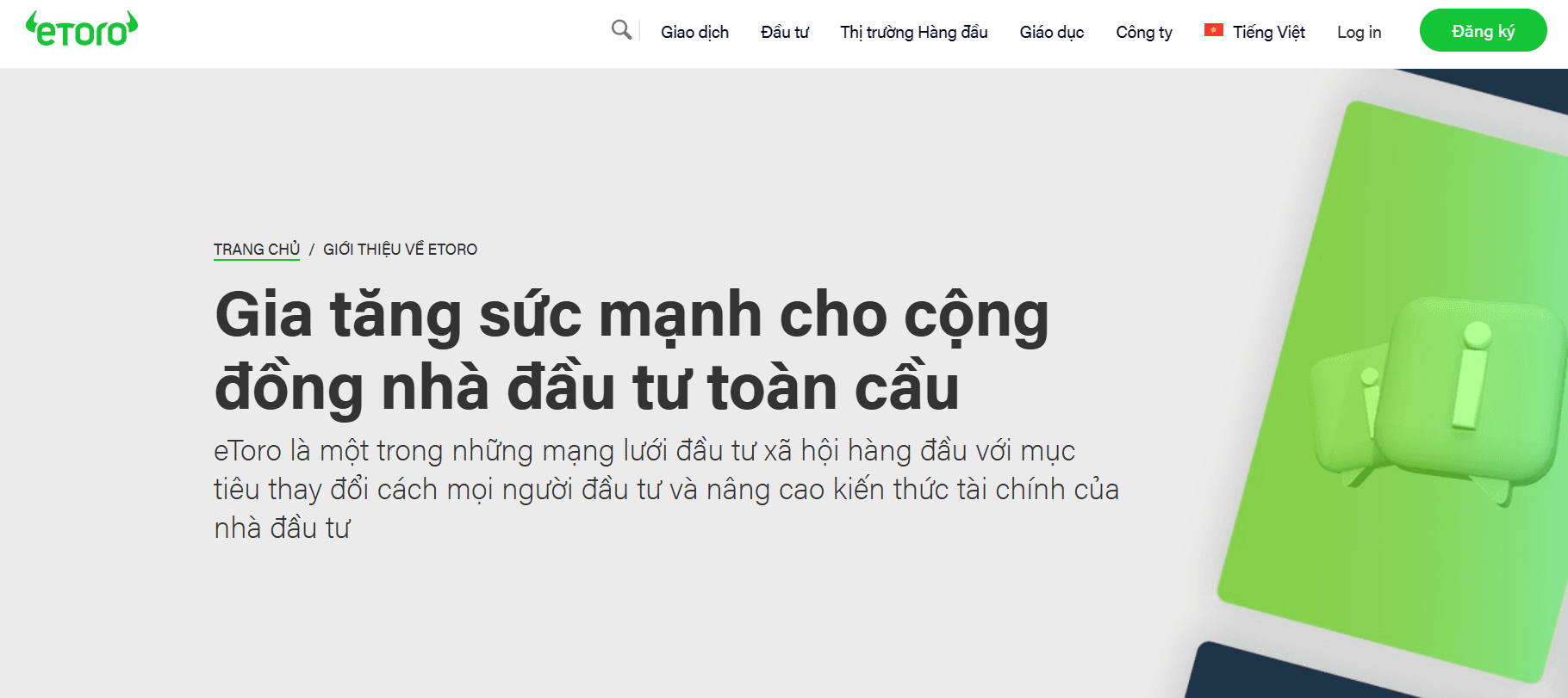 Top 3 sàn Forex giao dịch Chứng khoán Mỹ - Sàn eToro