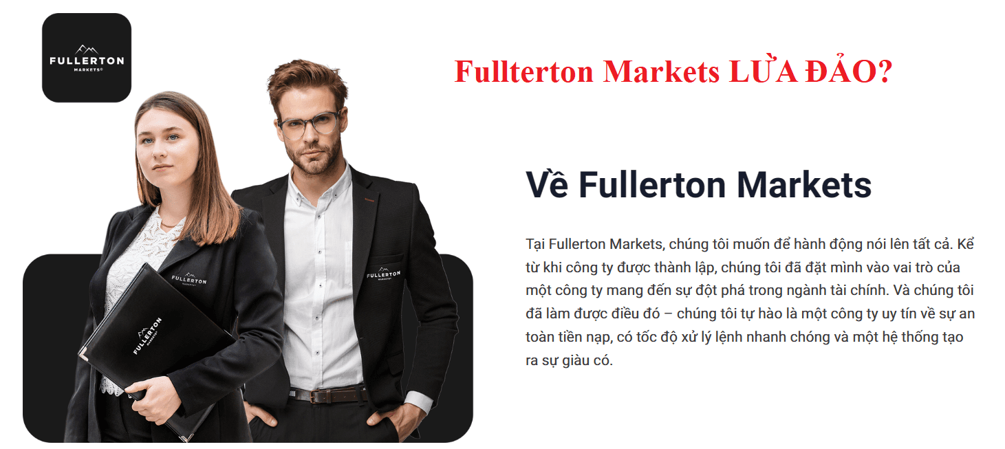 Fullerton Markets lừa đảo?