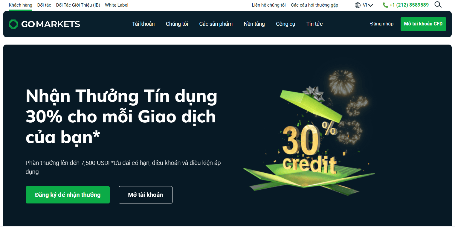 Sàn môi giới ngoại hối GO Markets