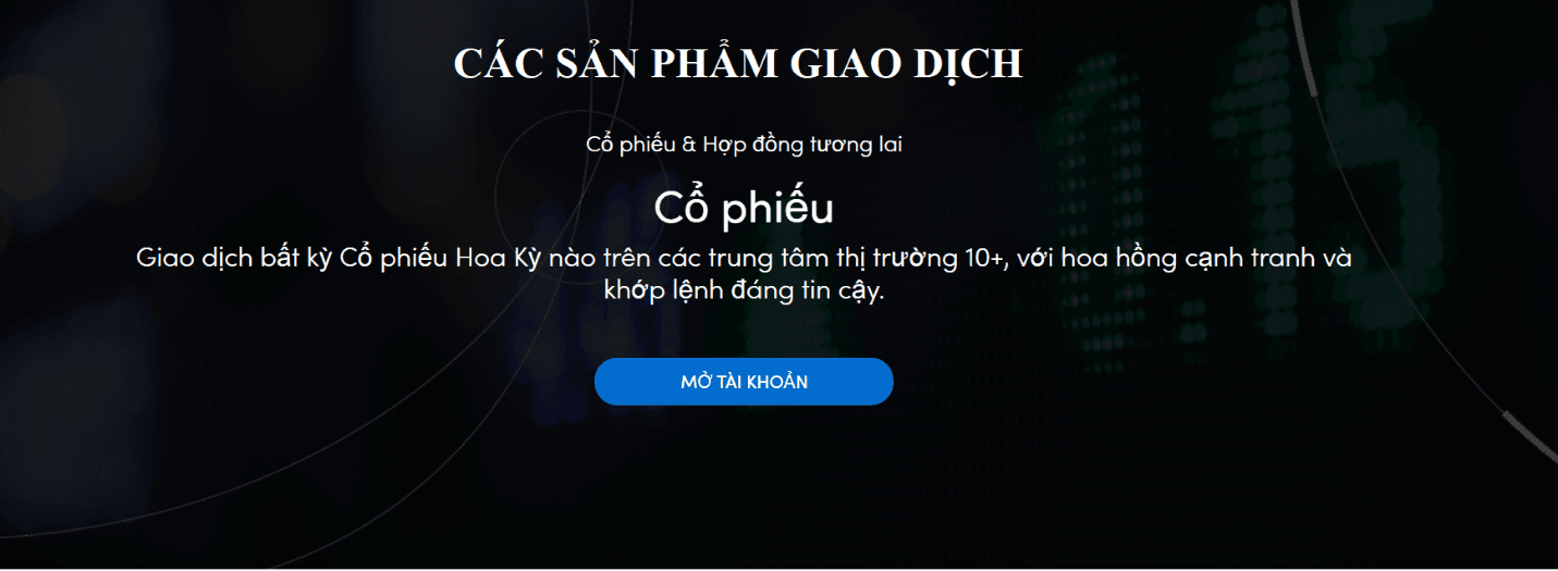 Các sản phẩm giao dịch sàn Darwinex