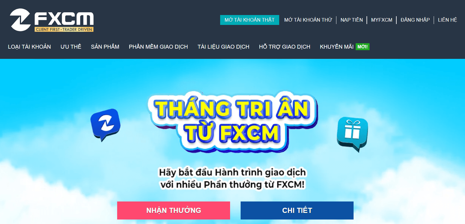 Sàn giao dịch FXCM