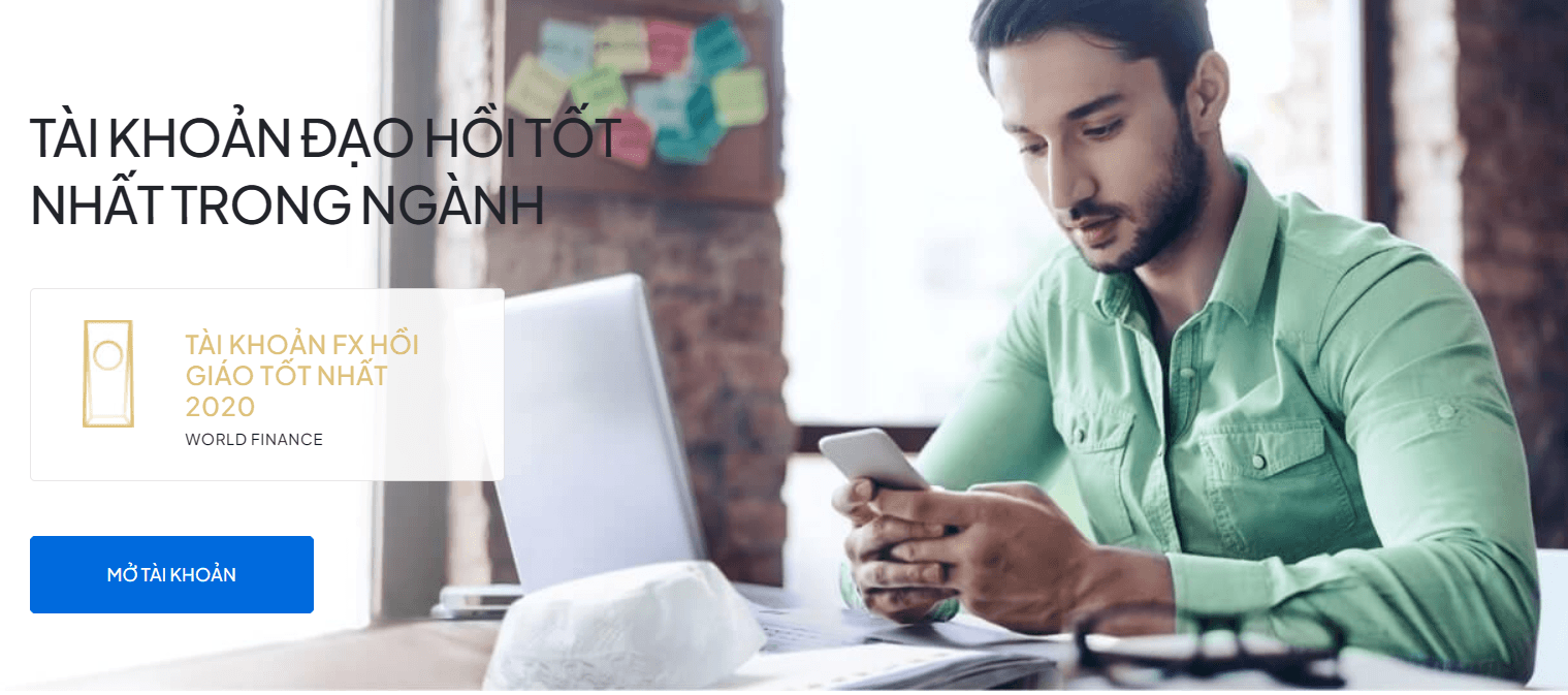 Tài khoản Hối giáo sàn OctaFX