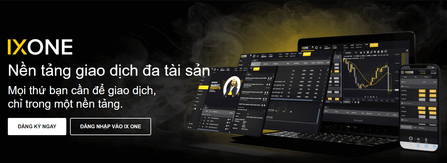 Nền tảng giao dịch đa tài sản IX ONE
