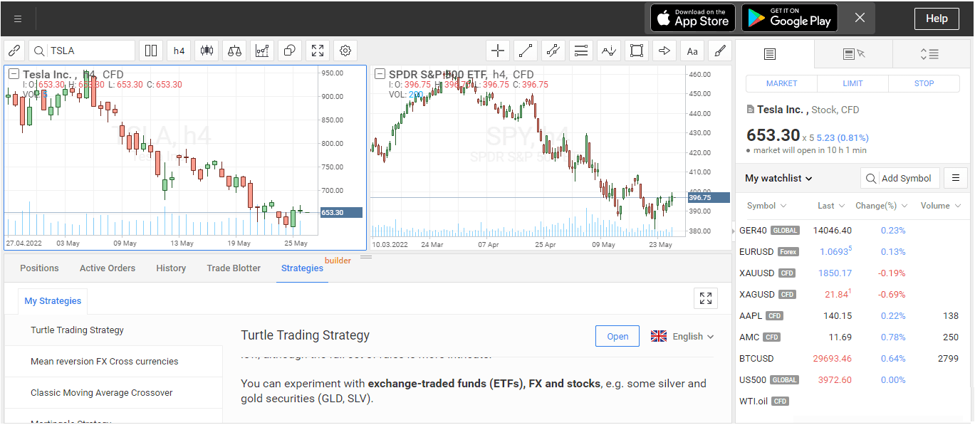 R Stocks Trader