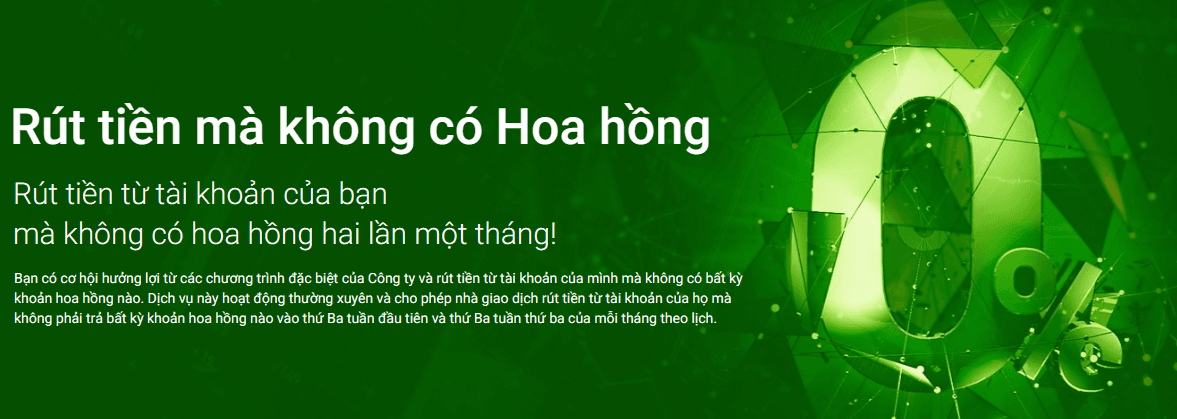 Chương trình Rút tiền miễn phí