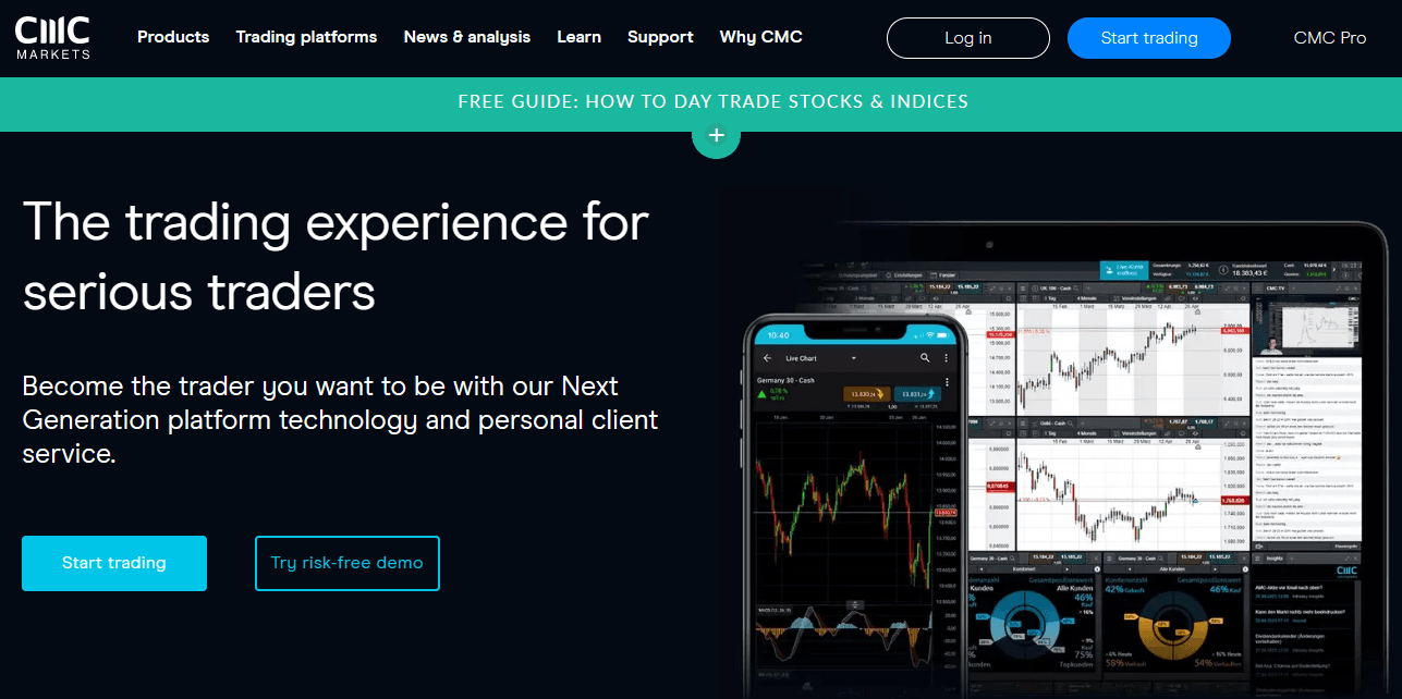 Giới thiệu sàn môi giới CMC Markets