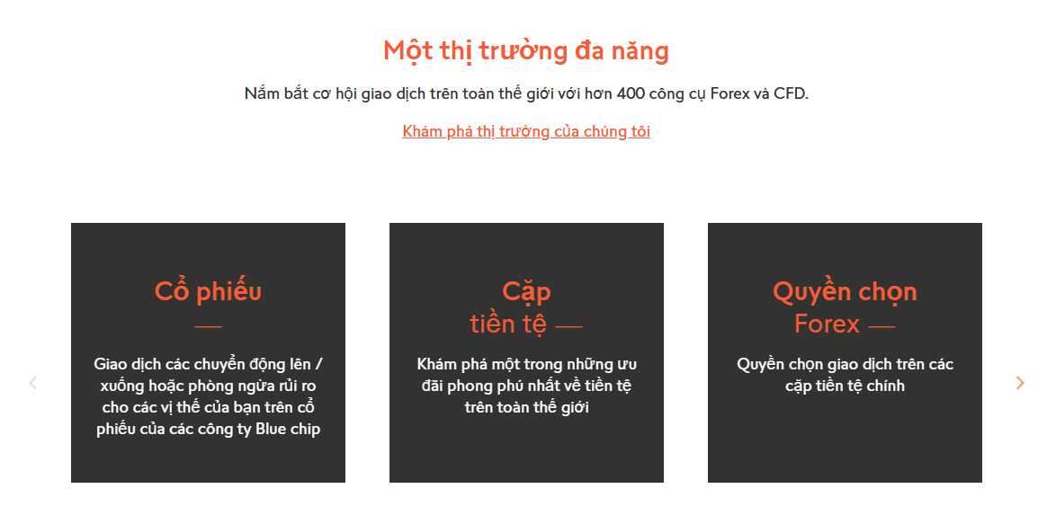 Sản phẩm giao dịch