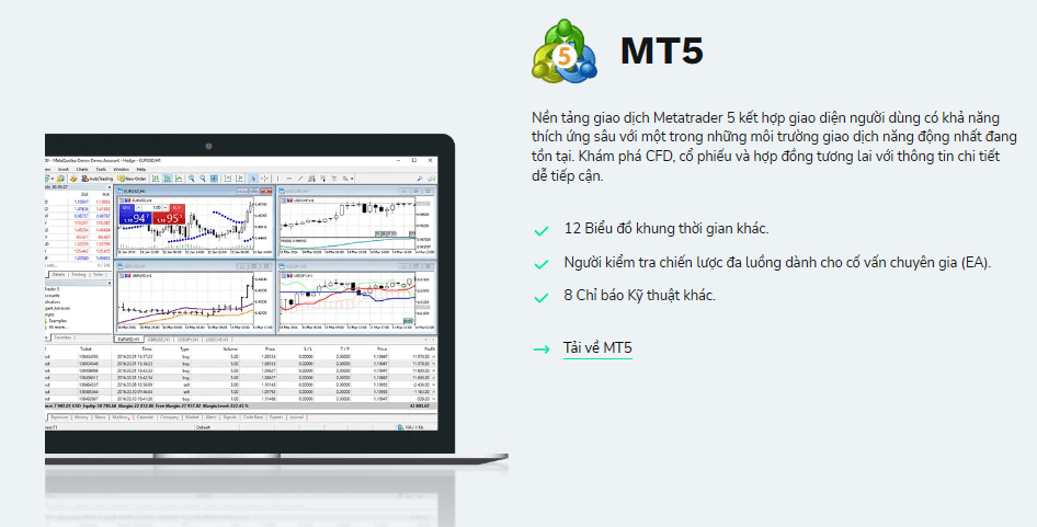 Nền tảng MT5 FXPrimus