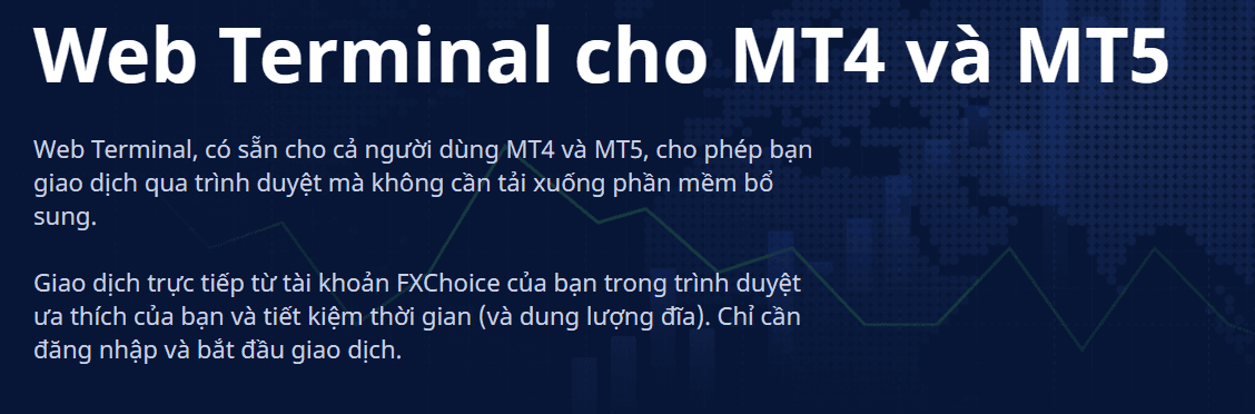 Web Terminal FXChoice