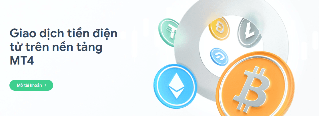 Sản phẩm giao dịch Tiền điện tử sàn SuperForex